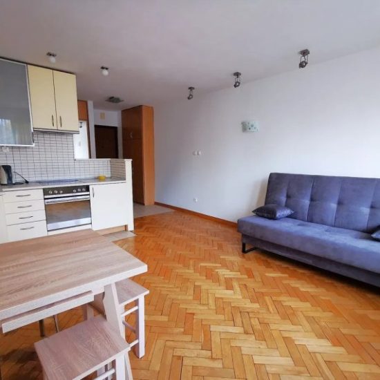 Studio/Kawalerka z widokiem na park, balkon, super zadbana, POWIŚLE