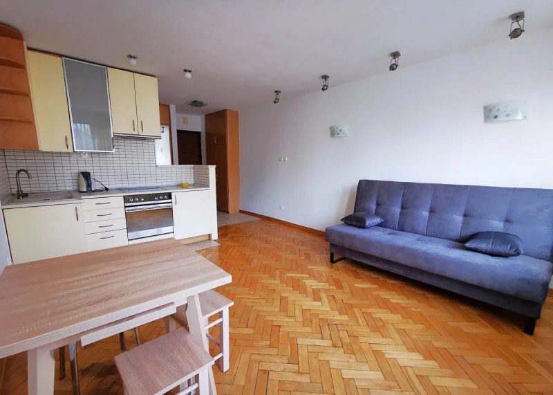 Studio/Kawalerka z widokiem na park, balkon, super zadbana, POWIŚLE