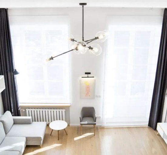Unique apartment with 4m ceilings and big balcony — pre-war building