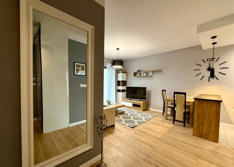 Nowoczesne 3-pokojowe mieszkanie 60 m² | Balkon, garaż | 12. piętro