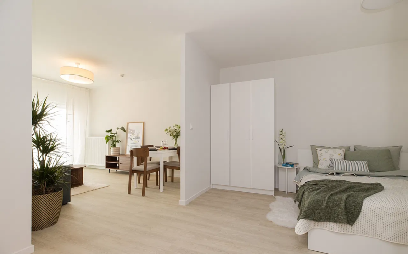 Apartament 40m2 z wydzieloną częścią sypialnianą| Bezpośrednio I