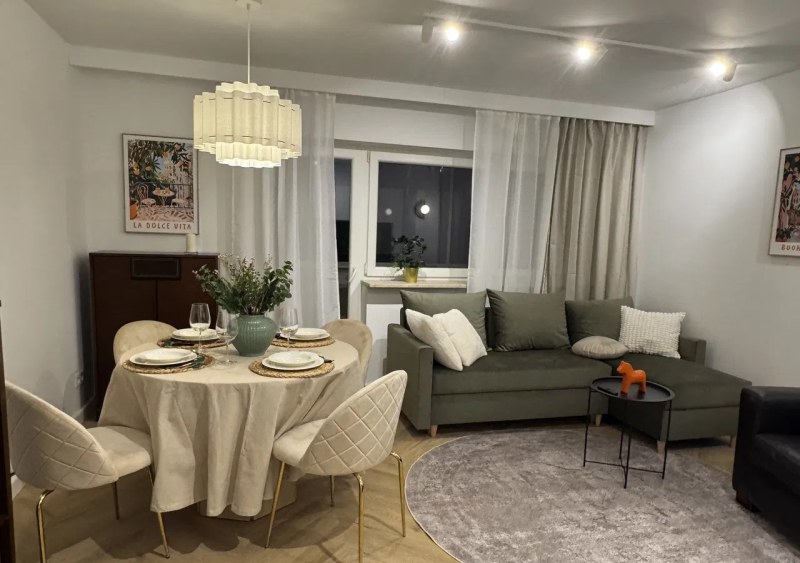 Świeżo wyremontowane 3-pokojowe mieszkanie 62 m² | parking | Mokotów