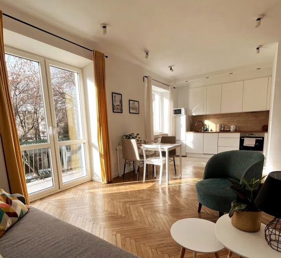 Charming apartment in Old Mokotów
