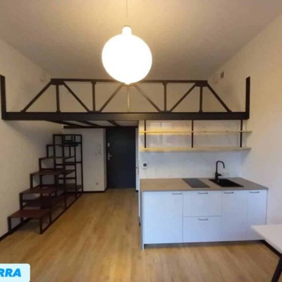 Kawalerka z antresolą w centrum miasta loft